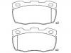 Bremsbelagsatz, Scheibenbremse Brake Pad Set:STC-1275