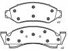 Bremsbelagsatz, Scheibenbremse Brake Pad Set:E0TZ-2001-B