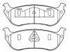 Bremsbelagsatz, Scheibenbremse Brake Pad:1L2Z2200AA