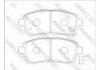Bremsbelagsatz, Scheibenbremse Brake Pad:HR1225