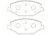 Bremsbelagsatz, Scheibenbremse Brake Pad:6600137088