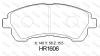 Pastillas de freno Brake Pad:HR1606