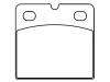 Bremsbelagsatz, Scheibenbremse Brake Pad Set:43221-T6N-A52