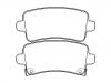 тормозная кладка Brake Pad Set:16586609